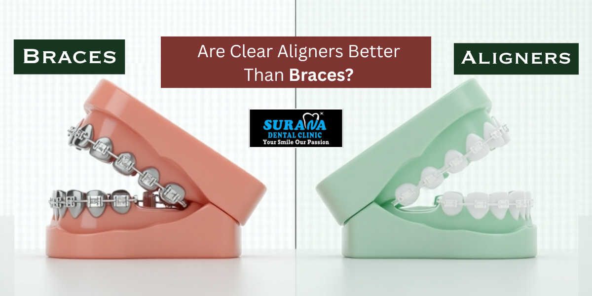 Are Clear Aligners Better Than Braces - Aligners Dental Clinic in Indore
